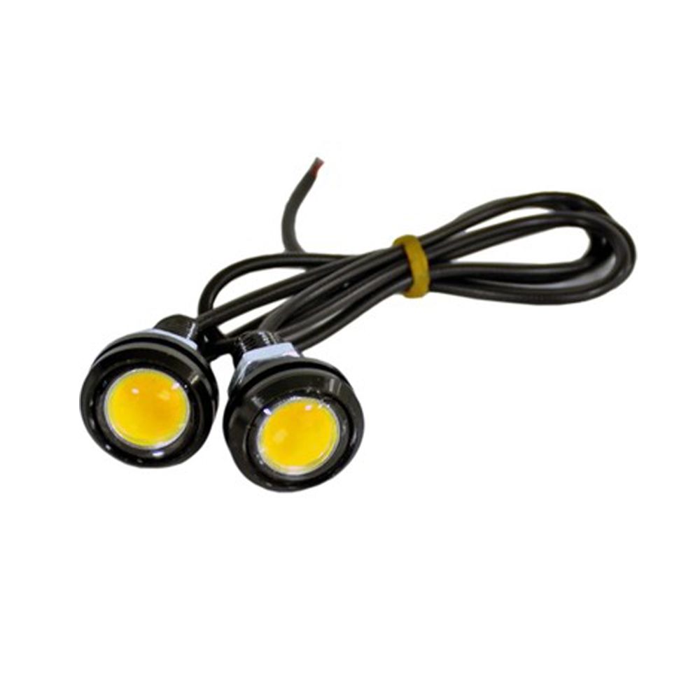 Kartal Gözü Oto Ayna altı Cob Led 22mm  2li 12 Volt