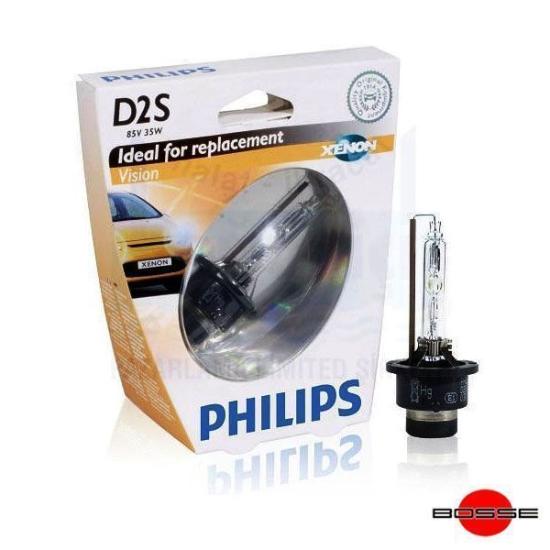 Philips D2S Xenon Ampül Vision 85V 35W 4600K 1 Adet 85122VIS1